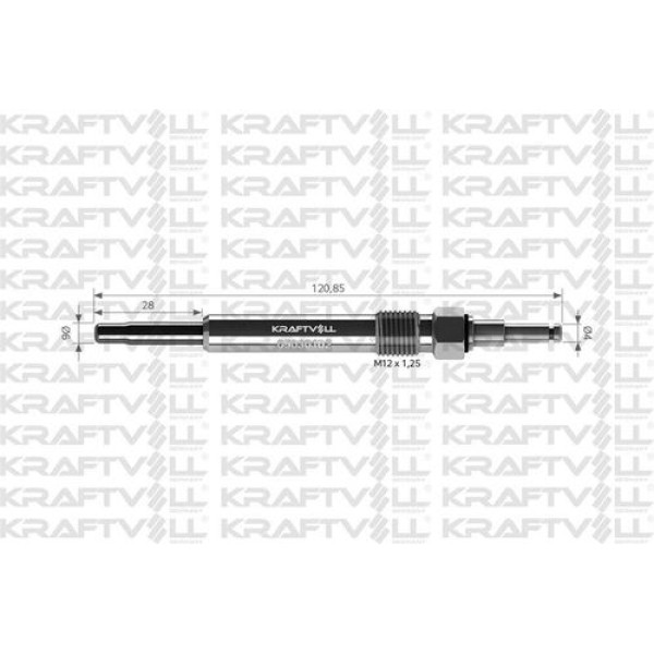 KRAFTVOLL 5030102 Kızdırma Bujisi W202 93-00 W124 93-95 W210 96-02 S124 93-96 S210 97-99 