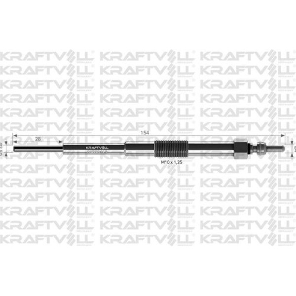 KRAFTVOLL 5030113 Kızdırma Bujisi Forester 2,0 D Awd 08-13 Outback Impreza 2,0 D 09- Legacy 09-14 