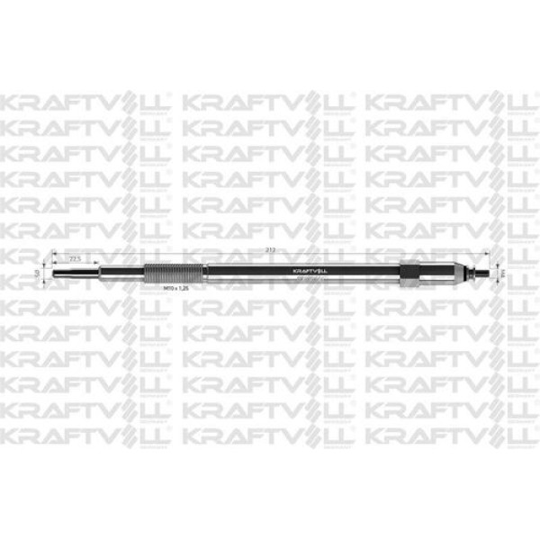 KRAFTVOLL 5030141 Kızdırma Bujisi 11 V Patrol-Terrano 3.0 Ddtı