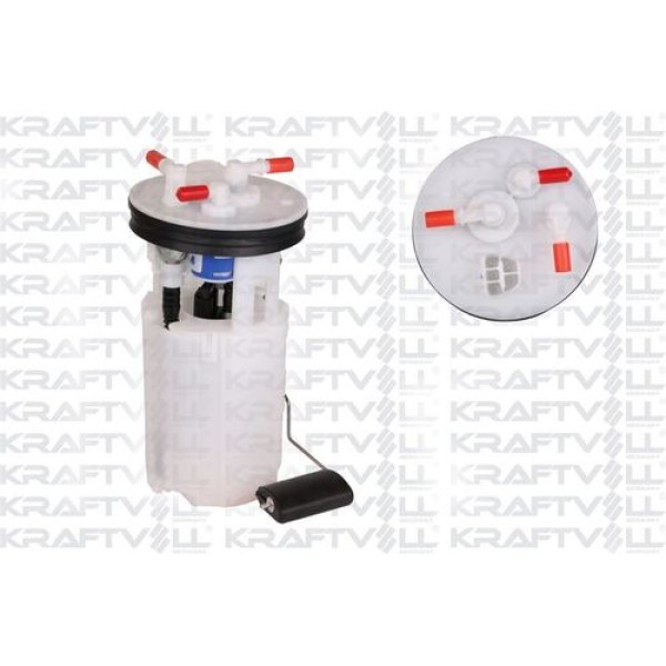 KRAFTVOLL 5050104 Yakıt Modülü Hyundai Accent 1,3 1,5 94 00 3 Bar 85 L / H Motorlu Şamandıra