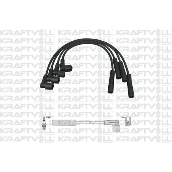 KRAFTVOLL 5070221 Buji Kablosu Vega 1.5 8V 98- (Silikon Kablo)