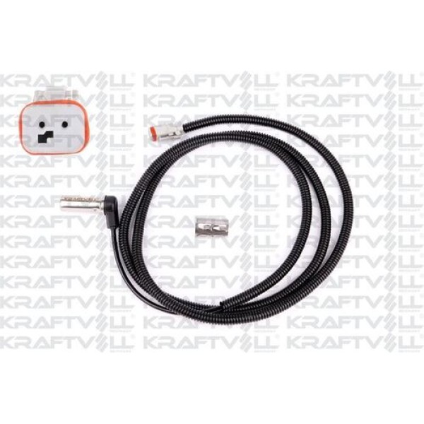KRAFTVOLL 5090601 Abs Sensörü Ön R-L Kampana Tip (1750 Mm)A Tipi Fiş (Spıral Korumalı) Scania Truck