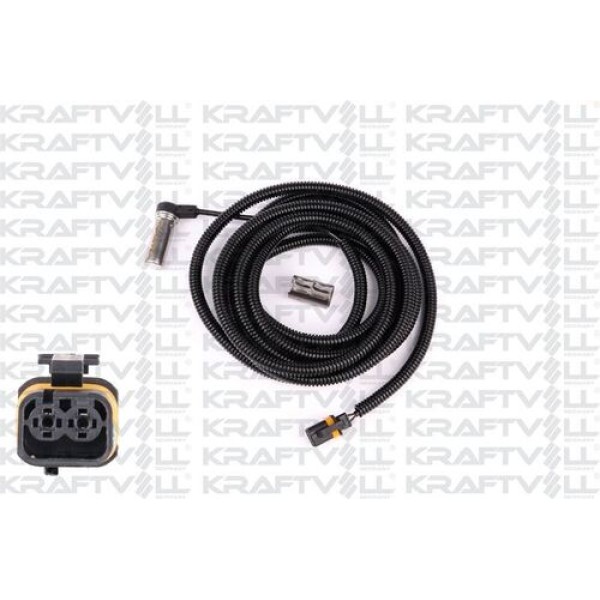 KRAFTVOLL 5090630 Abs Sensörü Kampana Tip (3500 Mm)B Tipi Siyah Fıs(Spıral Korumalı) Man Truck Tgm -