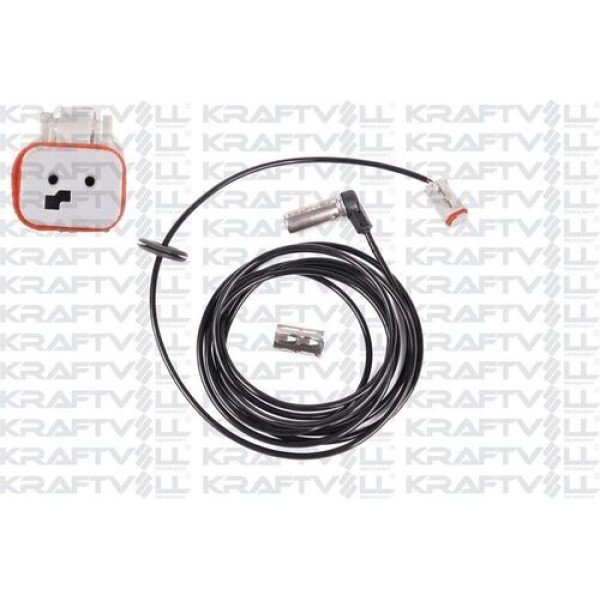 KRAFTVOLL 5090648 Abs Sensörü Ön Sağ Kampana Tip (3650 Mm) A Tipi Fiş (Kaporta Bağlantılı) Renault T 