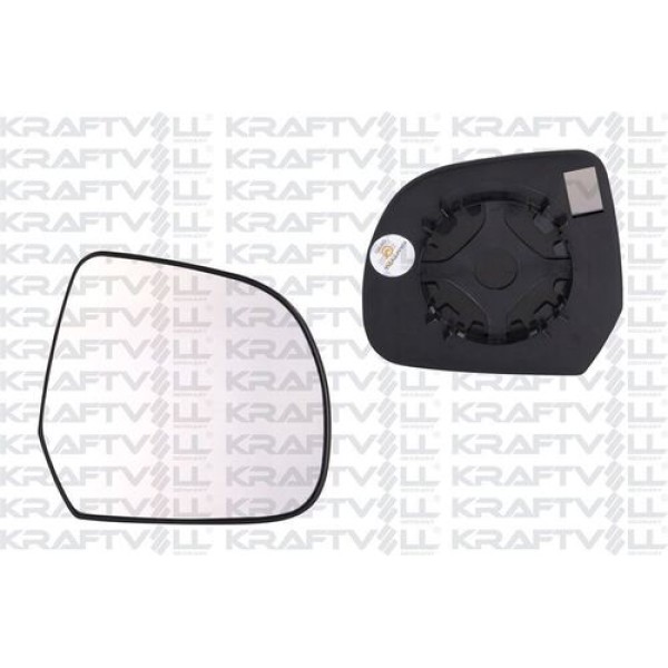 KRAFTVOLL 9080012 Dış Dikiz Ayna Camı Mekanik Convex Camlı Sağ Duster-Lodgy-Dokker