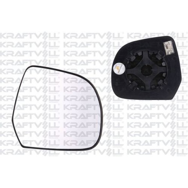 KRAFTVOLL 9080014 Dış Dikiz Ayna Camı Elektrikli Isıtmalı Convex Camlı Sağ Duster-Lodgy-Dokker 