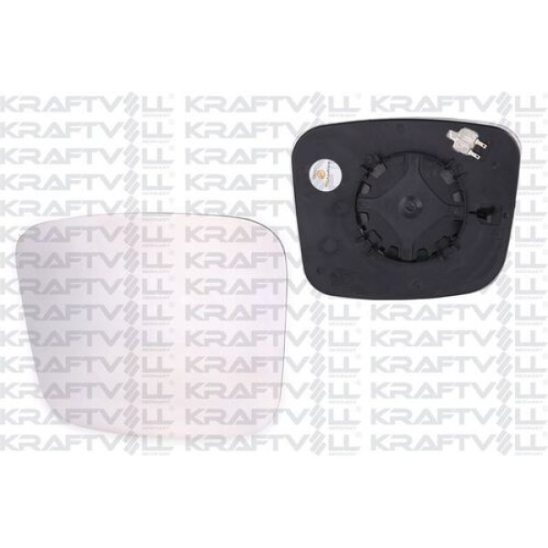 KRAFTVOLL 9080017 Dış Dikiz Ayna Camı Sol (Elektrikli - Isıtmalı) Nemo-Fiorino-Bipper