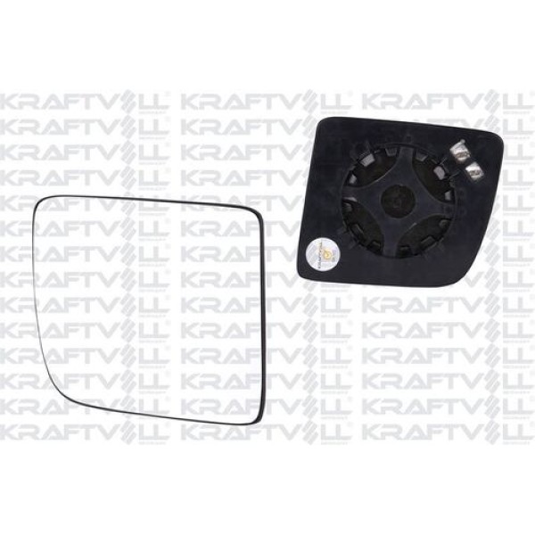 KRAFTVOLL 9080047 Ayna Camı Sol (Elektrikli - Rezistanslı) Transit Connect 02-09 