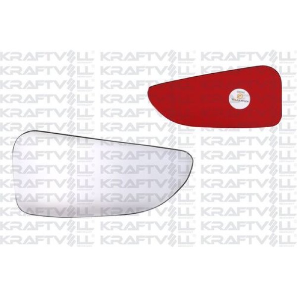 KRAFTVOLL 9080078 Dış Dikiz Ayna Camı Sağ (Isıtmalı, Asferik) W204 09-16 W212 09-16 W221 09-13 