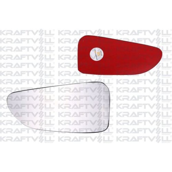 KRAFTVOLL 9080093 Dış Dikiz Aynası Camı Sol Isıtmalı Asferıt Astra H 10- Geniş Kasa