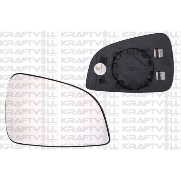 KRAFTVOLL 9080094 Dış Dikiz Aynası Camı Sağ Isıtmalı Asferıt Astra H 10- Geniş Kasa