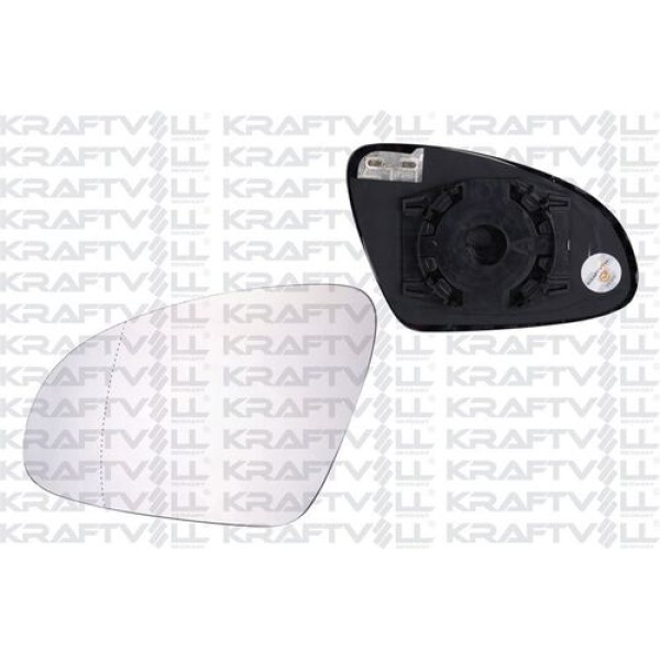 KRAFTVOLL 9080095 Dış Dikiz Ayna Camı Sol Elektrikli Isıtmalı Asferikli Astra J 12 -