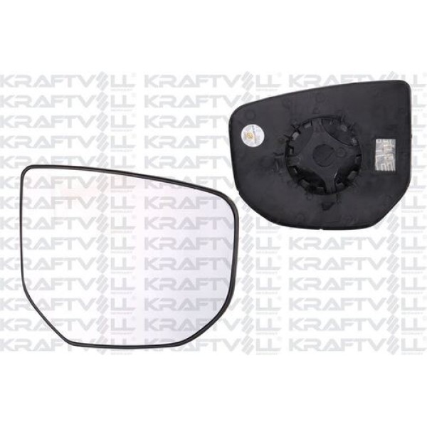 KRAFTVOLL 9080102 Dış Dikiz Ayna Camı Sağ (Elektrikli - Isıtmalı) Berlingo III-Partner Tepe 08-13