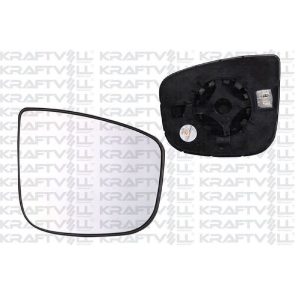 KRAFTVOLL 9080106 Yan Dikiz Ayna Camı Sağ (Elektrikli - Isıtmalı) Partner Tepee - Berlingo III 12-