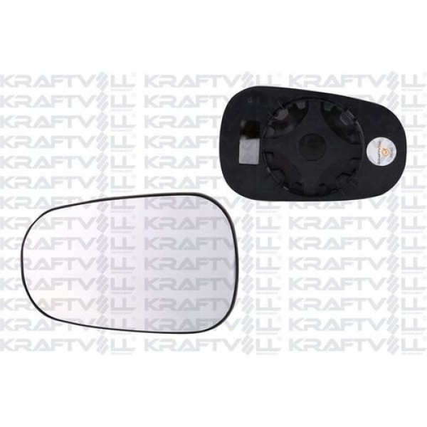 KRAFTVOLL 9080111 Dış Dikiz Ayna Camı Mekanik Convex Camlı Sağ-Sol CLIO I-Iı-Scenic I