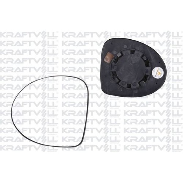 KRAFTVOLL 9080122 Dış Dikiz Ayna Camı Mekanik Convex Camlı Sol CLIO Symbol 08- 13