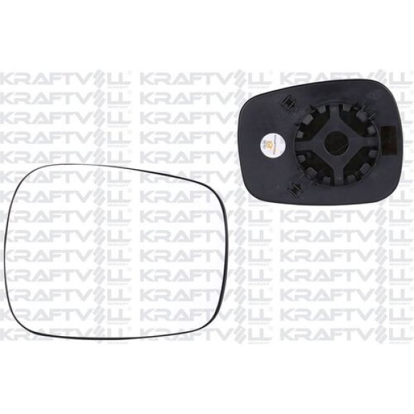 KRAFTVOLL 9080133 Dış Dikiz Ayna Camı Mekanik Convex Camlı Sağ-Sol Kangoo 02- 08