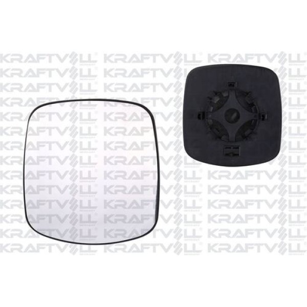 KRAFTVOLL 9080137 Dış Dikiz Ayna Camı Mekanik Convex Camlı Sağ-Sol Kangoo III 08-