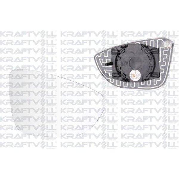 KRAFTVOLL 9080172 Dış Dikiz Ayna Camı Elektrikli Isıtmalı Sağ Convex Camlı Passat (10- -)