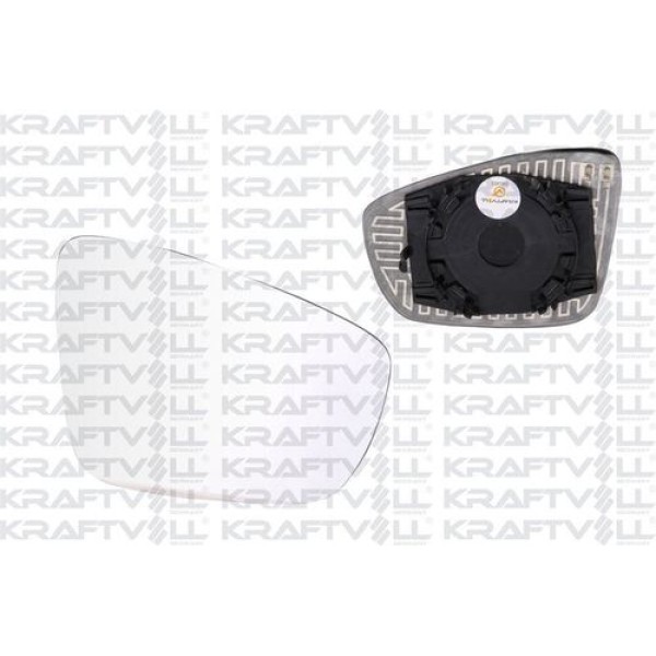 KRAFTVOLL 9080174 Dış Dikiz Ayna Camı Elektrikli Isıtmalı Sağ Convex Camlı Polo (11- -) 