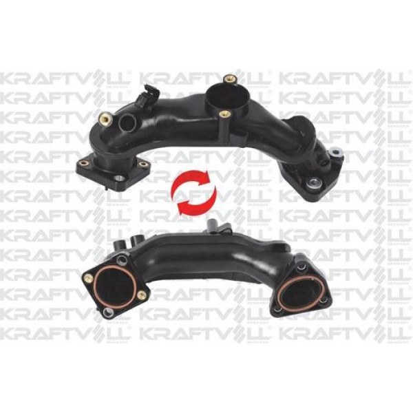 KRAFTVOLL 10031559 Emme Manifold Giriş Borusu Focus III 11-Peugeot 207 / 208 / 301 / 308 / 2008 / 50 