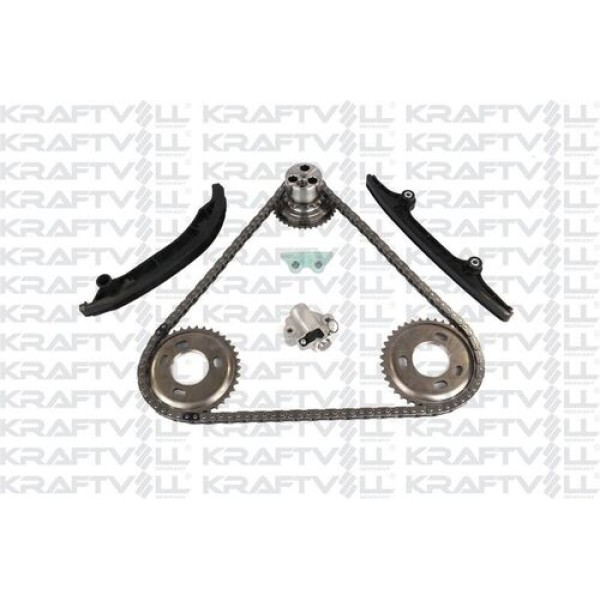 KRAFTVOLL 12100043 Eksantrik Zincir Seti Transit V347 2.4TDCI 100Ps / 120Ps / 140Ps 06-14