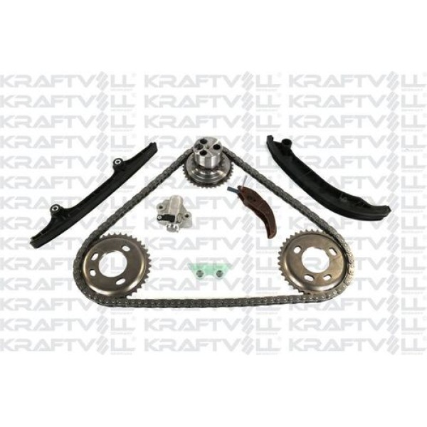 KRAFTVOLL 12100062 Eksantrik Zincir Seti (Komple) Boxer III Jumper III 22Dt Puma (2,2HDI 16V) 130Hp