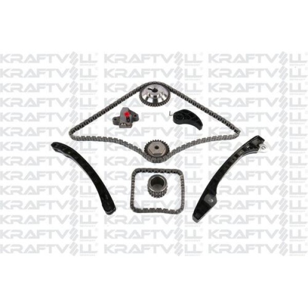 KRAFTVOLL 12100077 Eksantrik Zincir Seti Juke - Note - Micra - Qashqai 1,6 Hr15De / Hr16De / Hr18De 