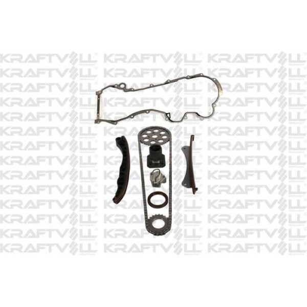 KRAFTVOLL 12100083 Eksantrik Zincir Seti Astra H - Corsa C 1,3HDI 16V - Doblo - Punto 1,3Jtd 16V 1,3
