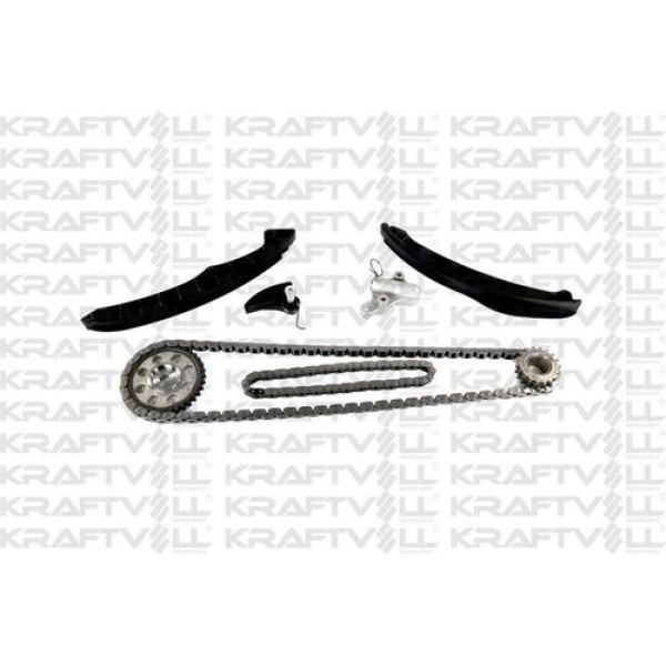 KRAFTVOLL 12100114 Eksantrik Zincir Seti Golf Jetta Octavia Polo Superb 1,4Tfsı 1,6Fsı Bzg Blf Bts C 