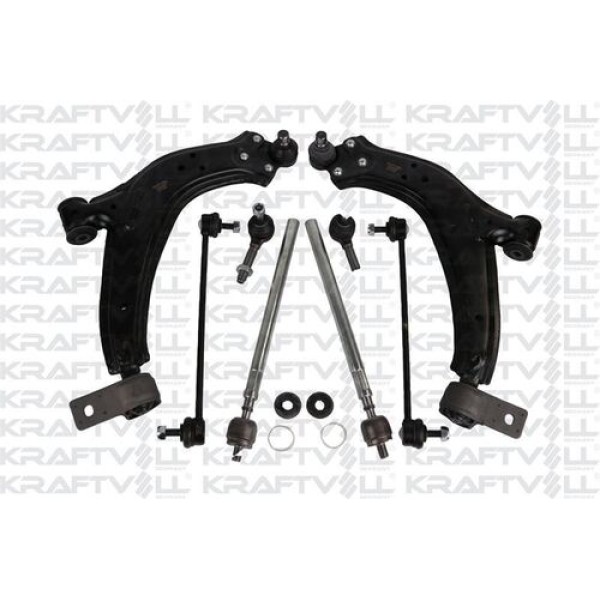 KRAFTVOLL 13050315 Ön Düzen Seti Sağ Sol Takım Salıncak. Rot Başı Rot Mili Stabilizer Z Rotu Partner 