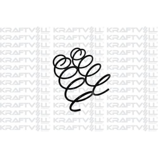 KRAFTVOLL 15020261 Ön Helezon Yayı Brava 1.2 16V 182 95-02