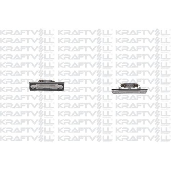 KRAFTVOLL 21030326 Plaka Lambası Led Ampullu Caddy Jetta Passat Transporter T5 Superb 04-