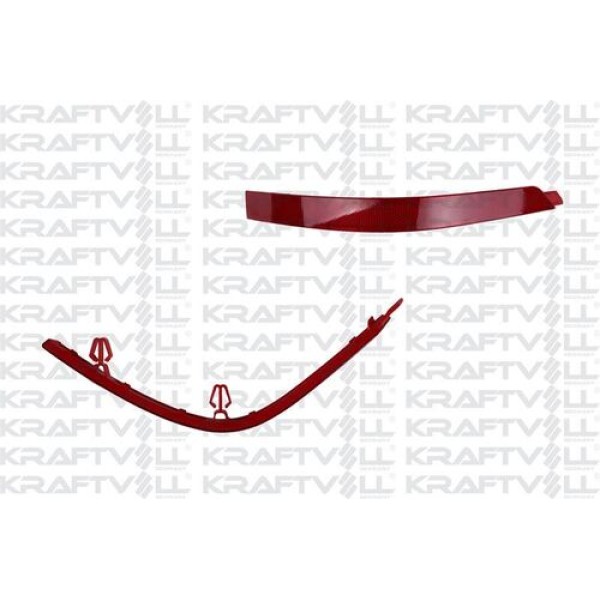 KRAFTVOLL 21030367 Arka Tampon Reflektoru Sol T7 16-