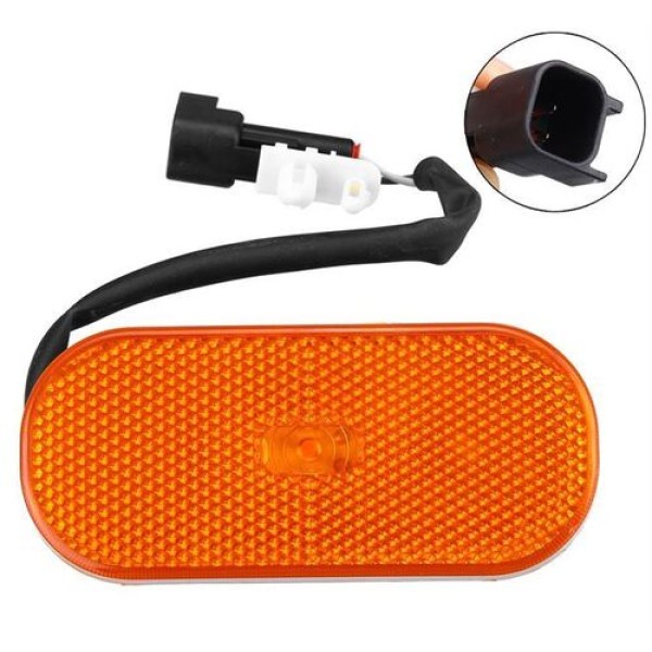 KRAFTVOLL 21030575 Yan Govde Sinyal Lambası (Komple) Transit V363 14 /- Iveco Ledler Kablolar Dahıl