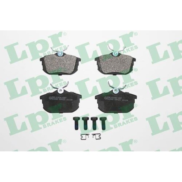 LPR 05P621 ARKA FREN BALATASI MITSUBISHI CARISMA 96-06 COLT 04-10 SPACESTAR 98-04 PERSONA WIRA 00-02 VOLVO S40 V40 96> 