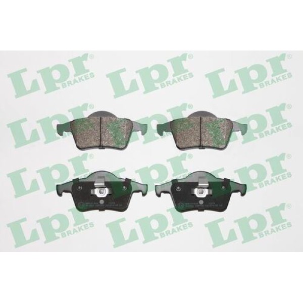 LPR 05P705 ARKA FREN BALATASI S60 00>10 S70 97>00 S80 98> V70 97>07 XC70 00> 