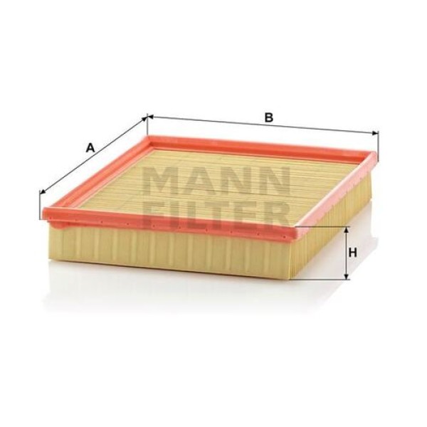 MANN C2598 HAVA FILTRESI CHEVROLET NEXIA 1.5 16V DOHC 90HP 02 95-08 97 