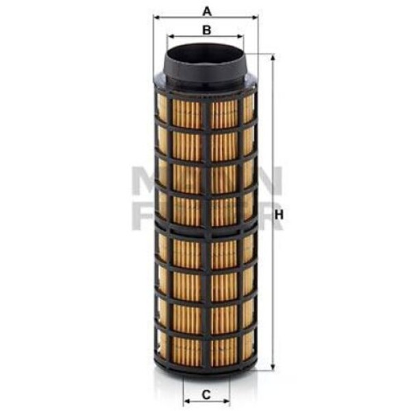 MANN PU7017z YAKIT FILTRESI KECELI IVECO DAILY VI 16> E6 F1AGL411G H J 