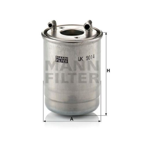 MANN WK9014Z Mazot Filtresi Sprinter 210Cdı 313 Cdı 316 Cdı 09- 