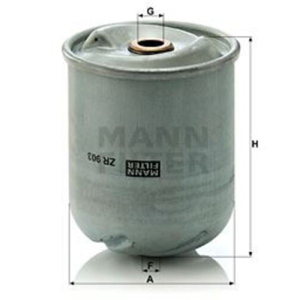 MANN ZR903X Yağ Filtresi Daf Cf 75 01- / Cf85 98- 13- / Xf95 97- 06-