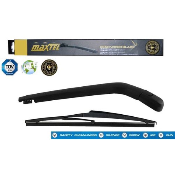 MAXTEL 12610200 ARKA SILECEK KOLU VE SUPURGESI TOYOTA YARIS 1.5G (P9.VNK) 2008 2013 305MM 