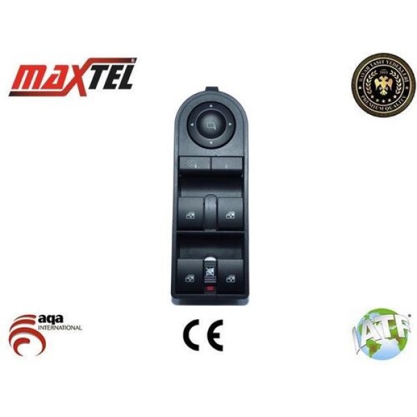 MAXTEL 18207447 CAM ACMA KAPAMA ANAHTARI DORTLU ON SOL ASTRA H ZAFIRA B 