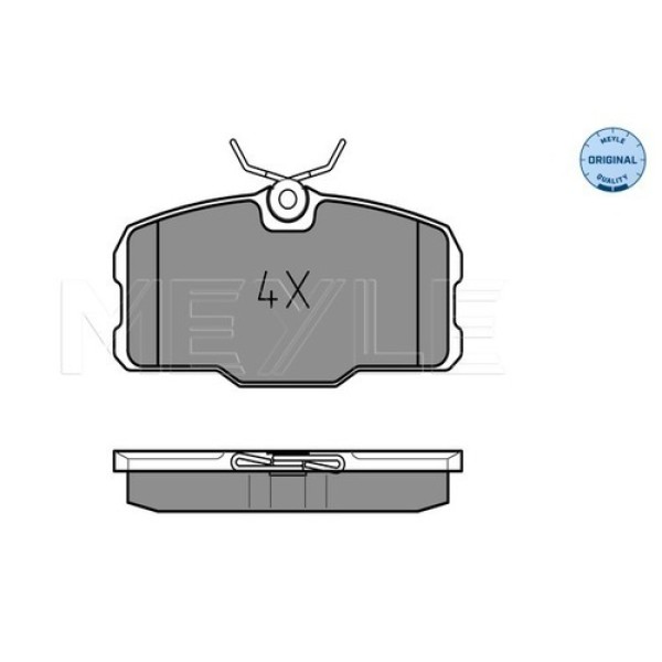 MEYLE 0252075118 FREN BALATASI ON COUPE MERCEDES 