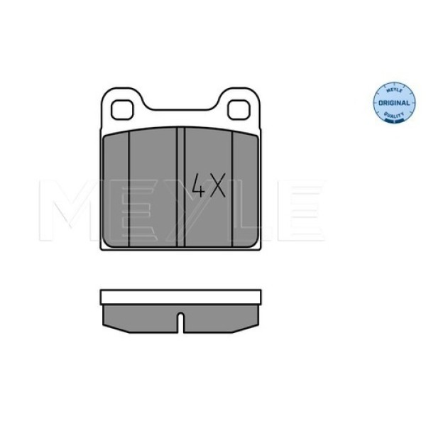 MEYLE 0252103515 FREN BALATASI ARKA MERCEDES 