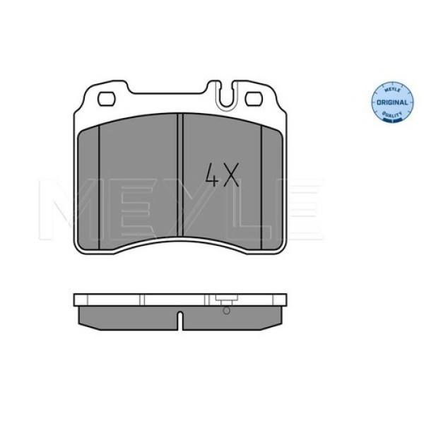 MEYLE 0252115317 FREN BALATASI ON MERCEDES 