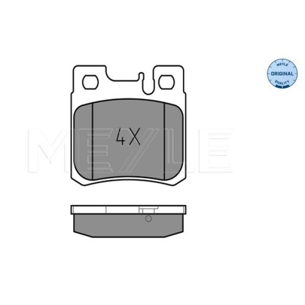 MEYLE 0252119715 FREN BALATASI ARKA CIFT PIMLI MERCEDES 