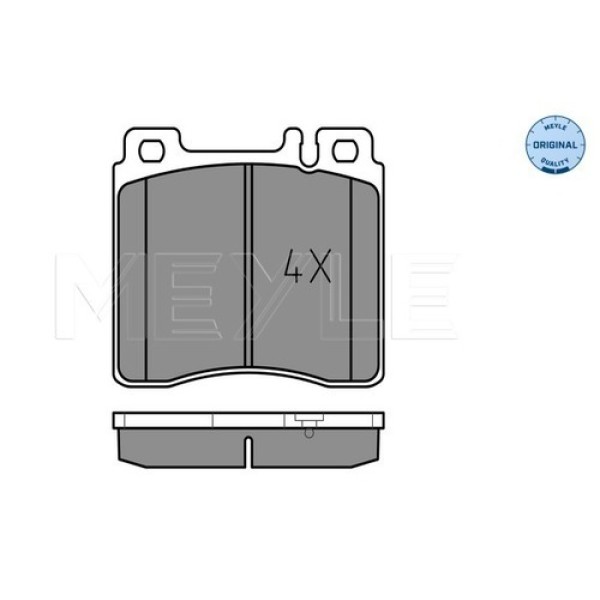 MEYLE 0252130318 FREN BALATASI ON MERCEDES 