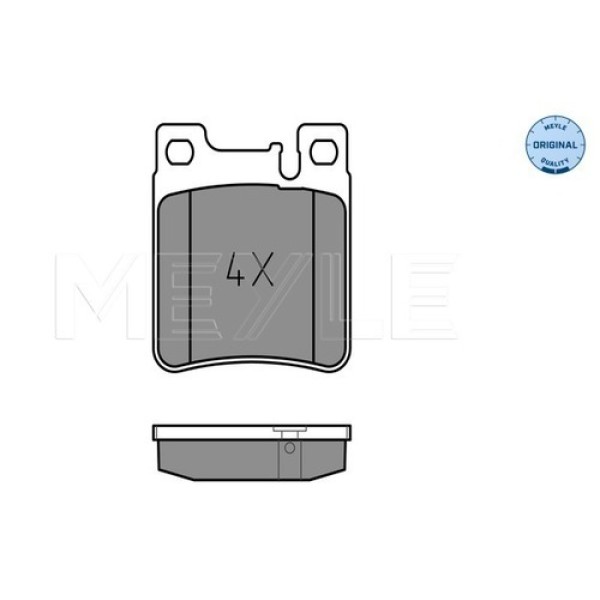 MEYLE 0252130515 FREN BALATASI ARKA MERCEDES 