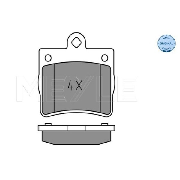MEYLE 0252190015 FREN BALATASI ARKA KOMP MERCEDES 